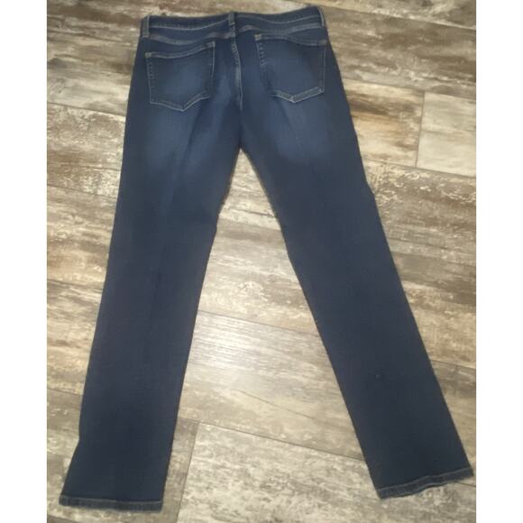 Amazon Essentials Jeans Mens 34 X 31 Blue Slim Mince Stretch Straight Denim Dark - Picture 6 of 10